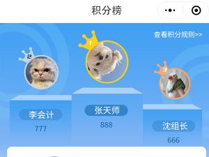 红庙积分小程序